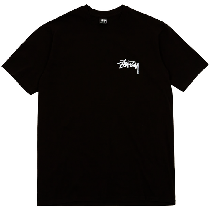 Stussy Club Crown Pigment Dyed Tee Black | Hype Vault Kuala Lumpur | Asia's Top Trusted High-End Sneakers and Streetwear Store