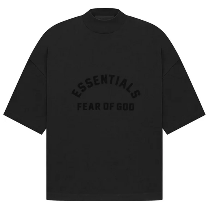 Fear of God Essentials Arch Logo Tee 'Jet Black' (SS23)