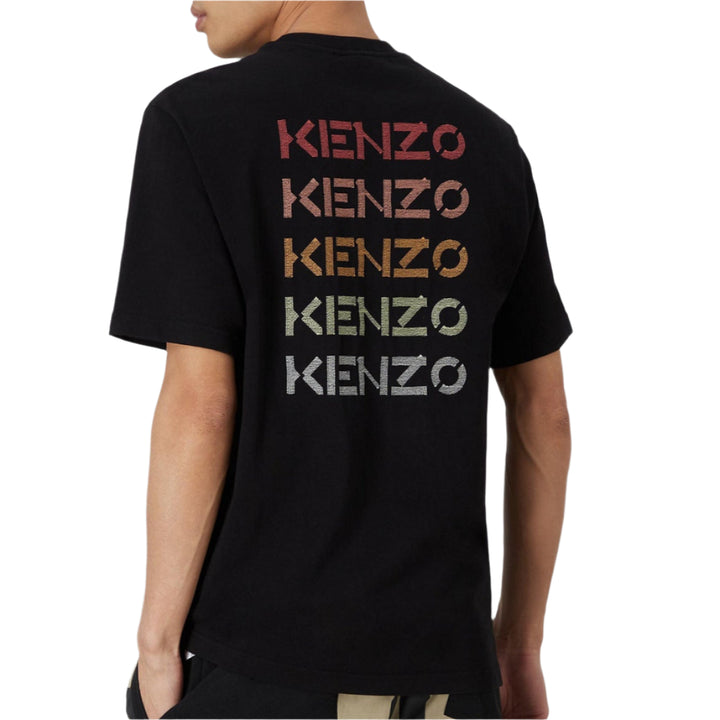 Kenzo Seasonal Logo Relax T-Shirt Black | Hype Vault