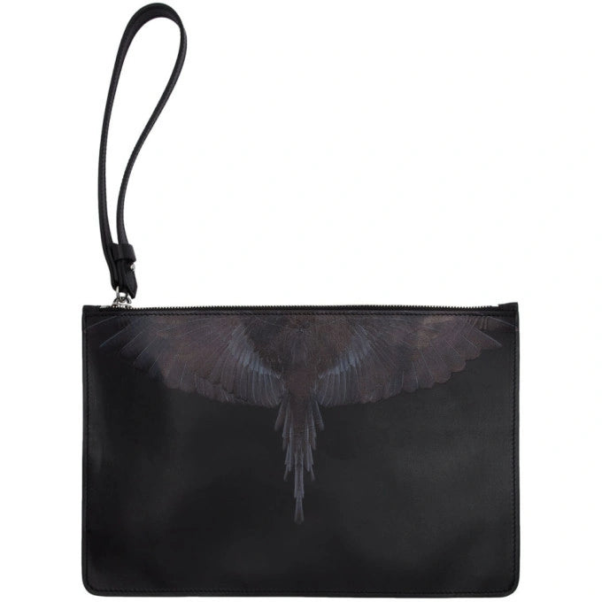 Marcelo Burlon Black Wings Pochette Black | Hype Vault Kuala Lumpur