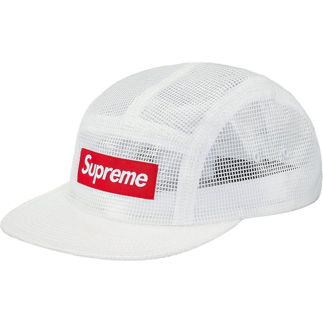 Supreme Laminated Box Weave Camp Cap Clear | Hype Vault Kuala Lumpur | Asia's Top Trusted High-End Sneakers and Streetwear Store