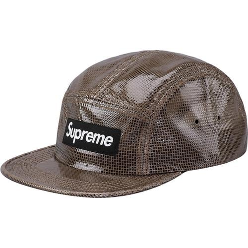 Supreme Laminated Box Weave Camp Cap Black | Hype Vault Kuala Lumpur | Asia's Top Trusted High-End Sneakers and Streetwear Store