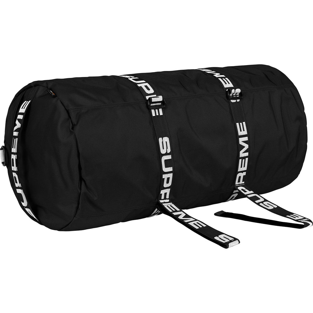 Supreme Large Duffle Bag Black (SS18) | Hype Vault Kuala Lumpur | Asia's Top Trusted High-End Sneakers and Streetwear Store