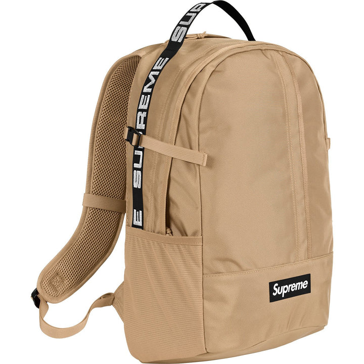 Supreme Backpack Tan (SS18) | Hype Vault Kuala Lumpur | Asia's Top Trusted High-End Sneakers and Streetwear Store