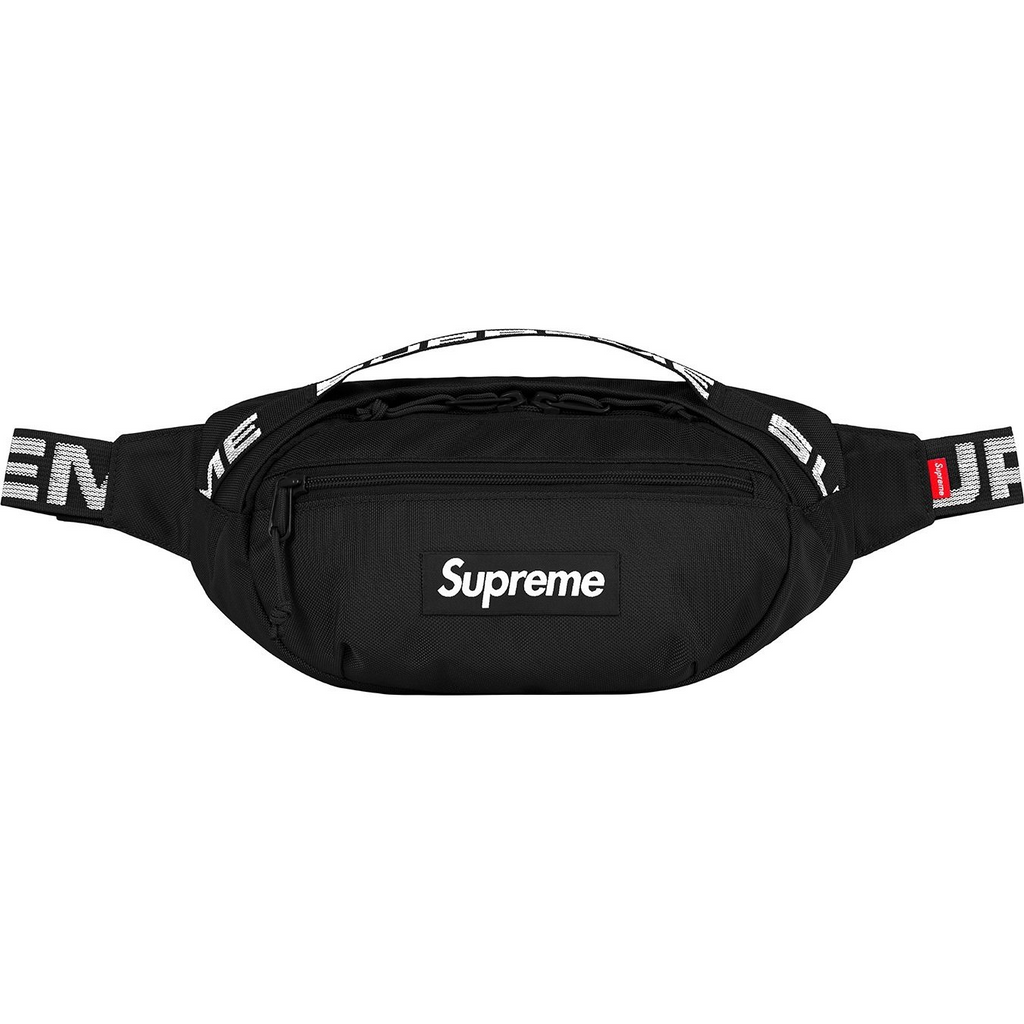 Supreme Waist Bag Black 正規品 Supreme String Waist Bag | Black | FARFETCH
