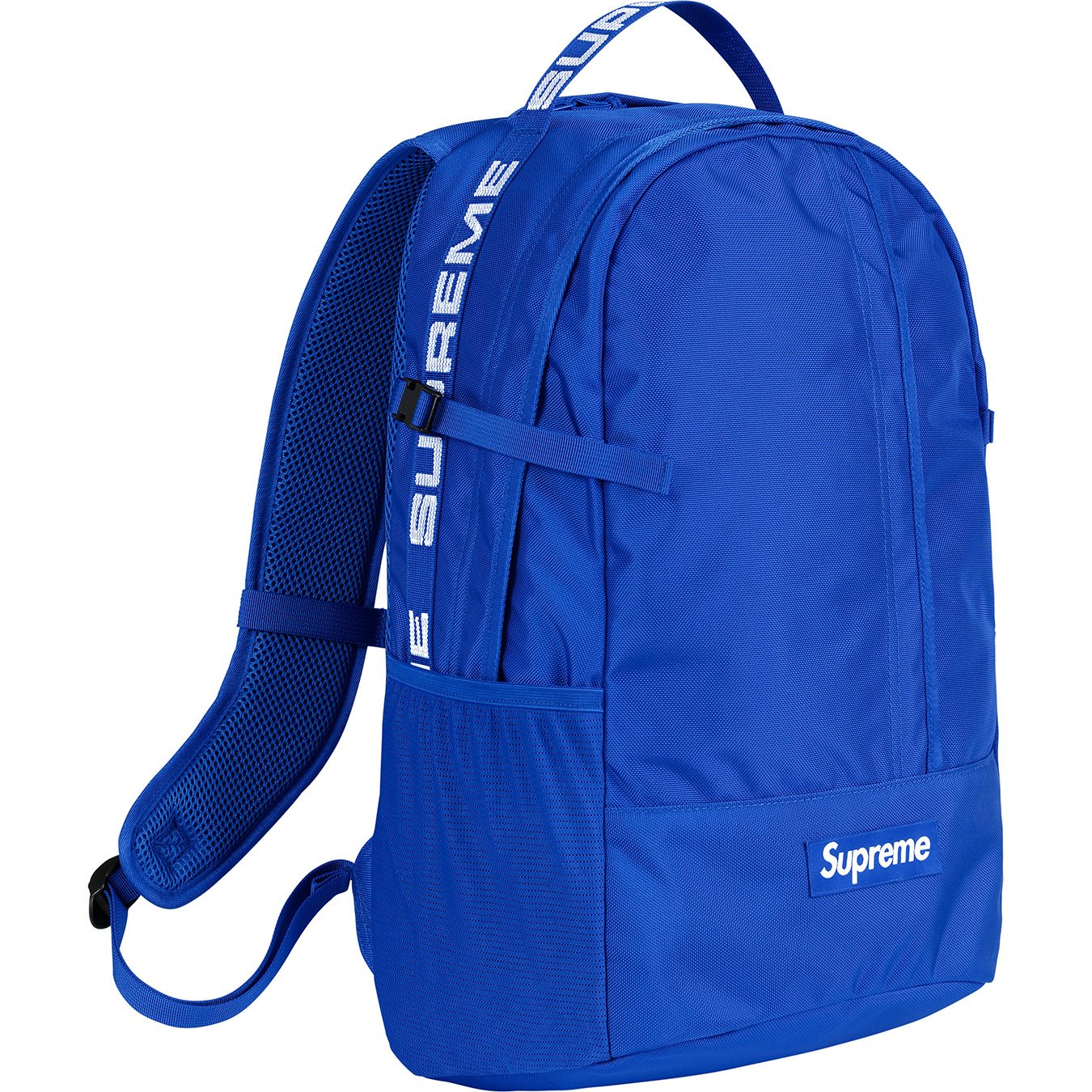 Supreme black cheap backpack ss18