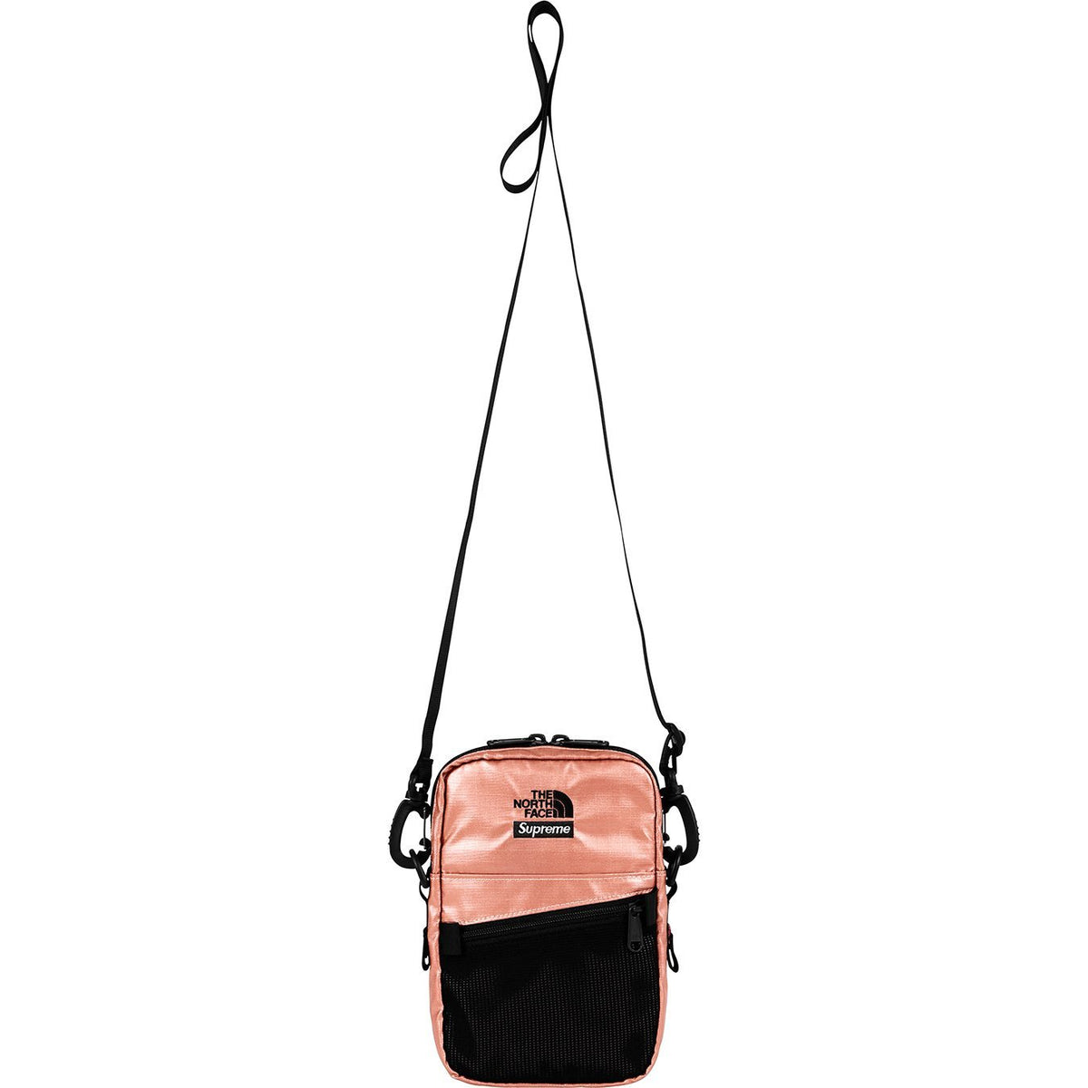 Supreme The North Face Metallic Shoulder Bag Rose Gold | Hype Vault