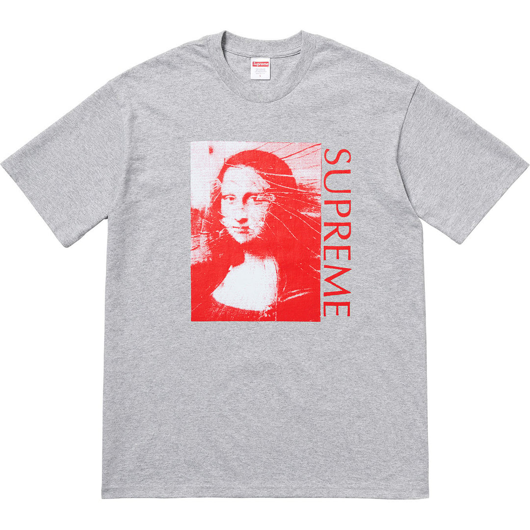 Supreme Mona Lisa Tee Grey | Hype Vault Kuala Lumpur | Asia's Top Trusted High-End Sneakers and Streetwear Store