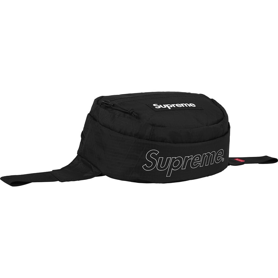 Supreme Waist Bag Black (FW18) | Hype Vault Kuala Lumpur | Asia's Top Trusted High-End Sneakers and Streetwear Store | Guaranteed 100% authentic