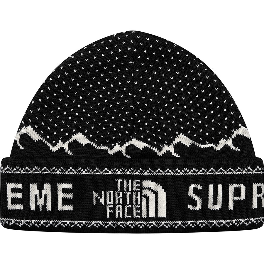 Supreme the north face fold beanie black Clearance