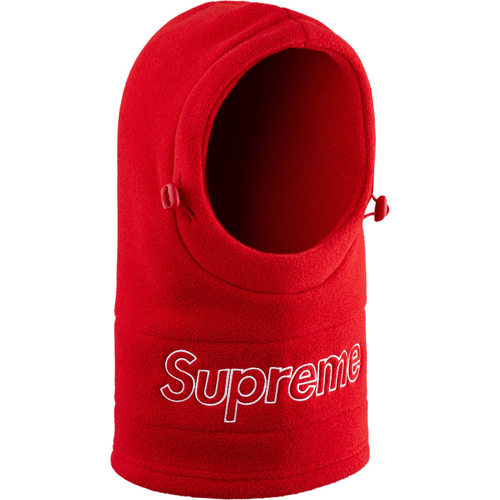 Supreme Polartec Balaclava Red | Hype Vault Kuala Lumpur | Asia's Top Trusted High-End Sneakers and Streetwear Store