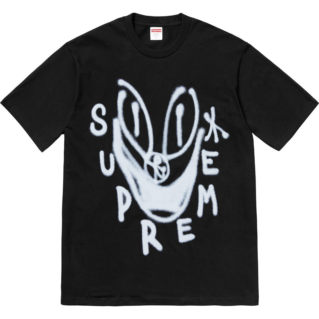 Supreme Smile Tee Black | Hype Vault Kuala Lumpur | Asia's Top Trusted High-End Sneakers and Streetwear Store