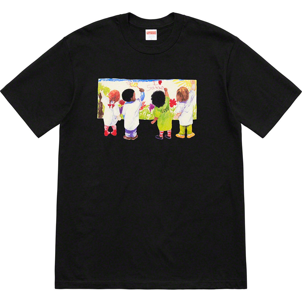 Supreme Kids Tee Black | Hype Vault Kuala Lumpur | Asia's Top Trusted High-End Sneakers and Streetwear Store