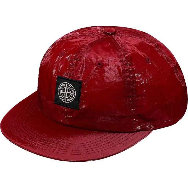 Supreme Stone Island New Silk Light 6-Panel Red | Hype Vault Kuala Lumpur | Asia's Top Trusted High-End Sneakers and Streetwear Store