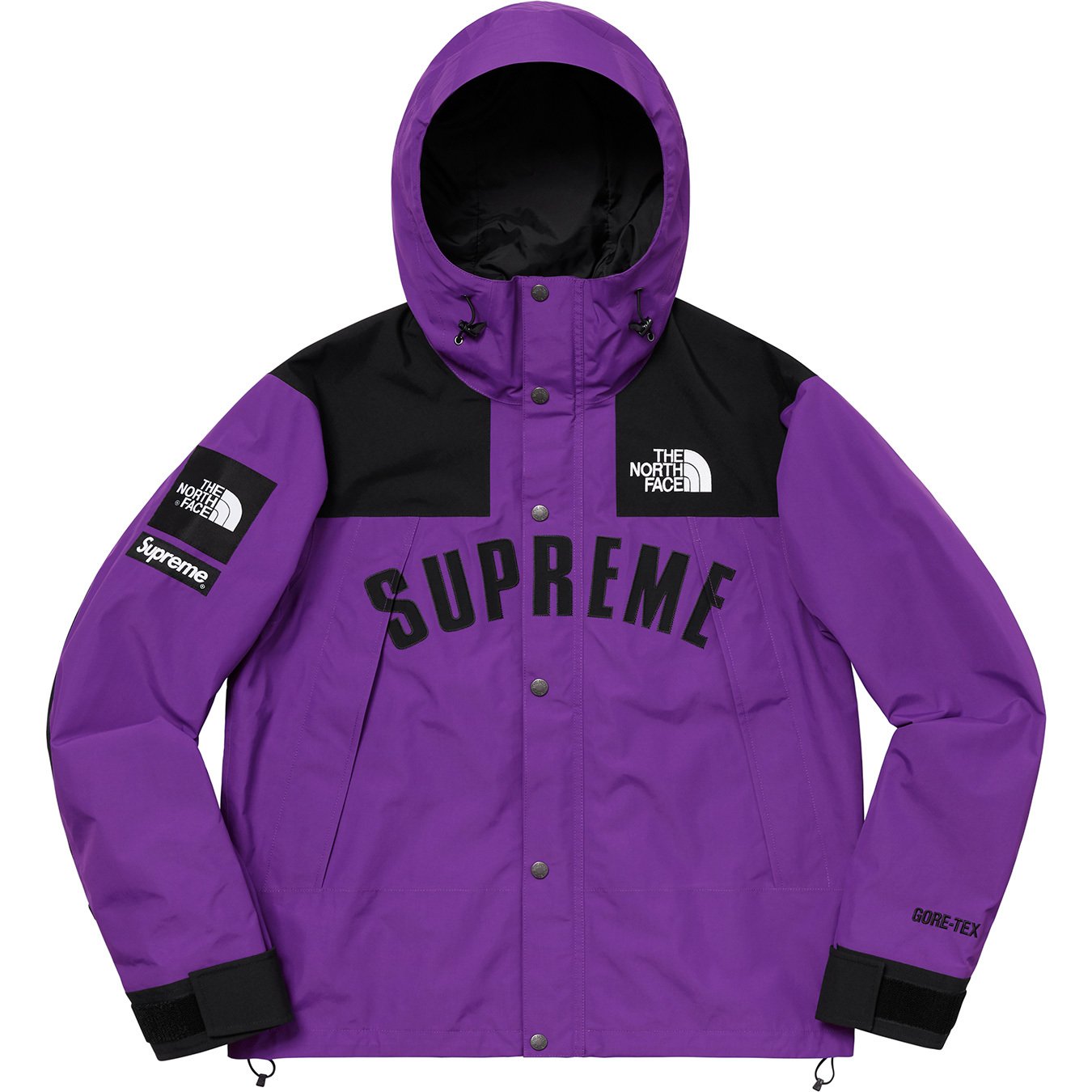 Supreme The North Face Arc Logo Mountain Parka Purple – Hype Vault