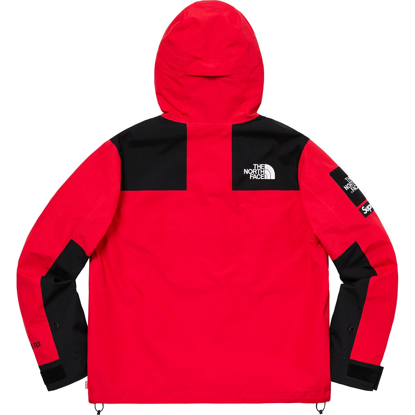 Supreme the north face on sale arc logo mountain parka red