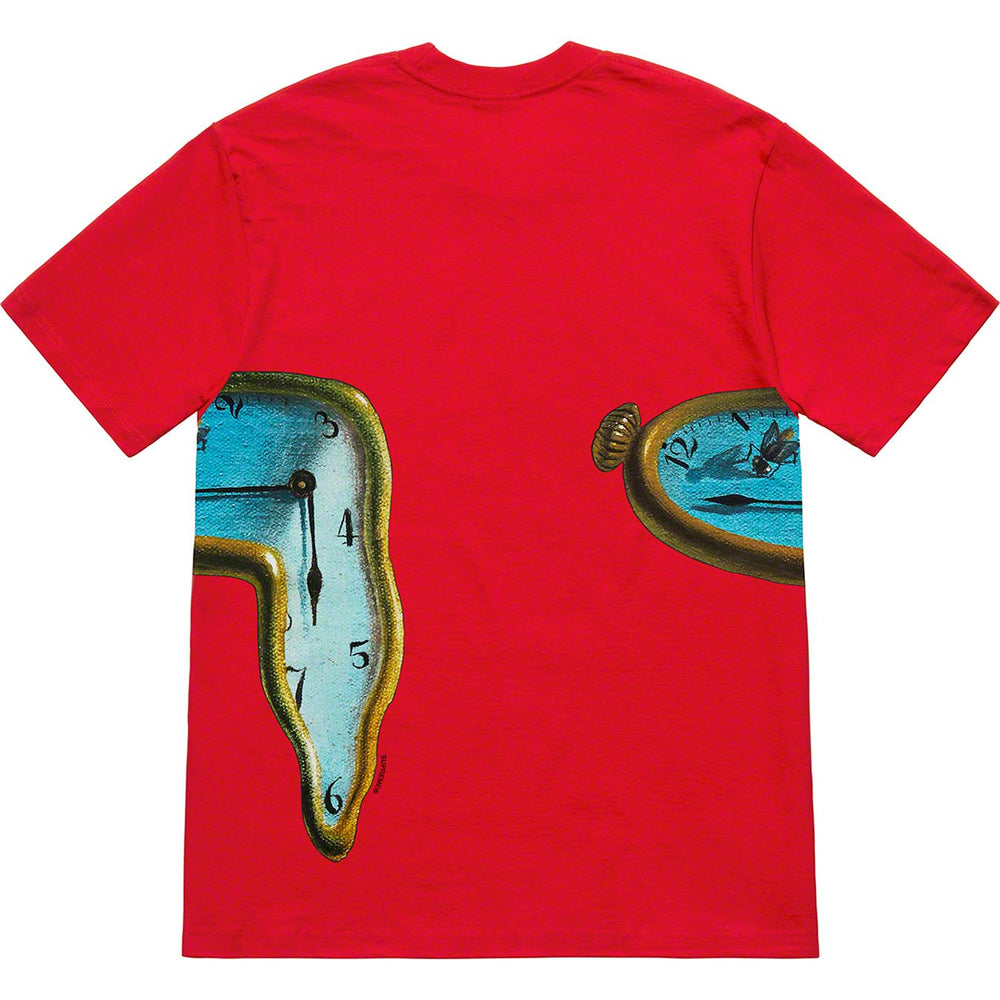 Supreme The Persistence of Memory Tee Red | Hype Vault Kuala Lumpur | Asia's Top Trusted High-End Sneakers and Streetwear Store
