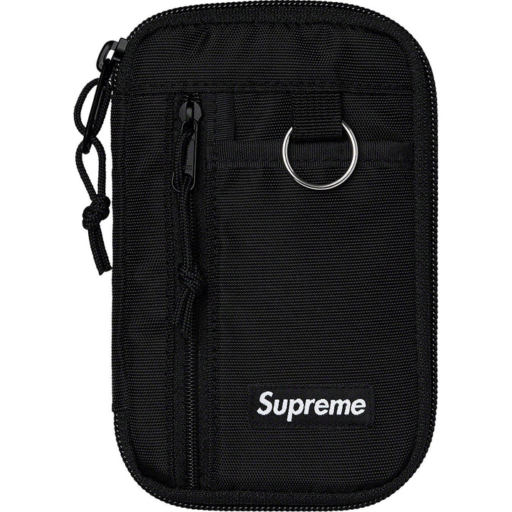 Supreme Small Zip Pouch Black (FW19) | Hype Vault Kuala Lumpur | Asia's Top Trusted High-End Sneakers and Streetwear Store
