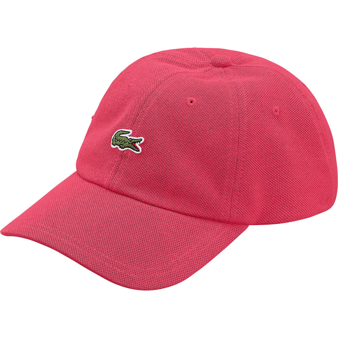 Supreme LACOSTE Pique 6-Panel Pink | Hype Vault Kuala Lumpur | Asia's Top Trusted High-End Sneakers and Streetwear Store