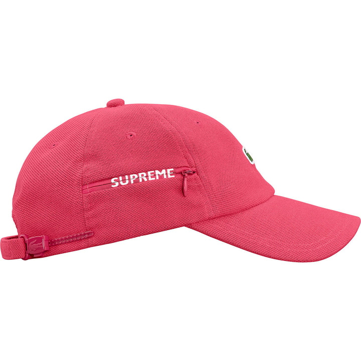 Supreme LACOSTE Pique 6-Panel Pink | Hype Vault Kuala Lumpur | Asia's Top Trusted High-End Sneakers and Streetwear Store