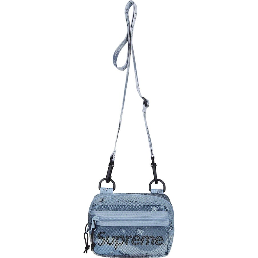 Supreme Mesh Side Small Shoulder Bag Blue Camo (SS20) | Hype Vault Kuala Lumpur | Asia's Top Trusted High-End Sneakers and Streetwear Store | Guaranteed 100% authentic