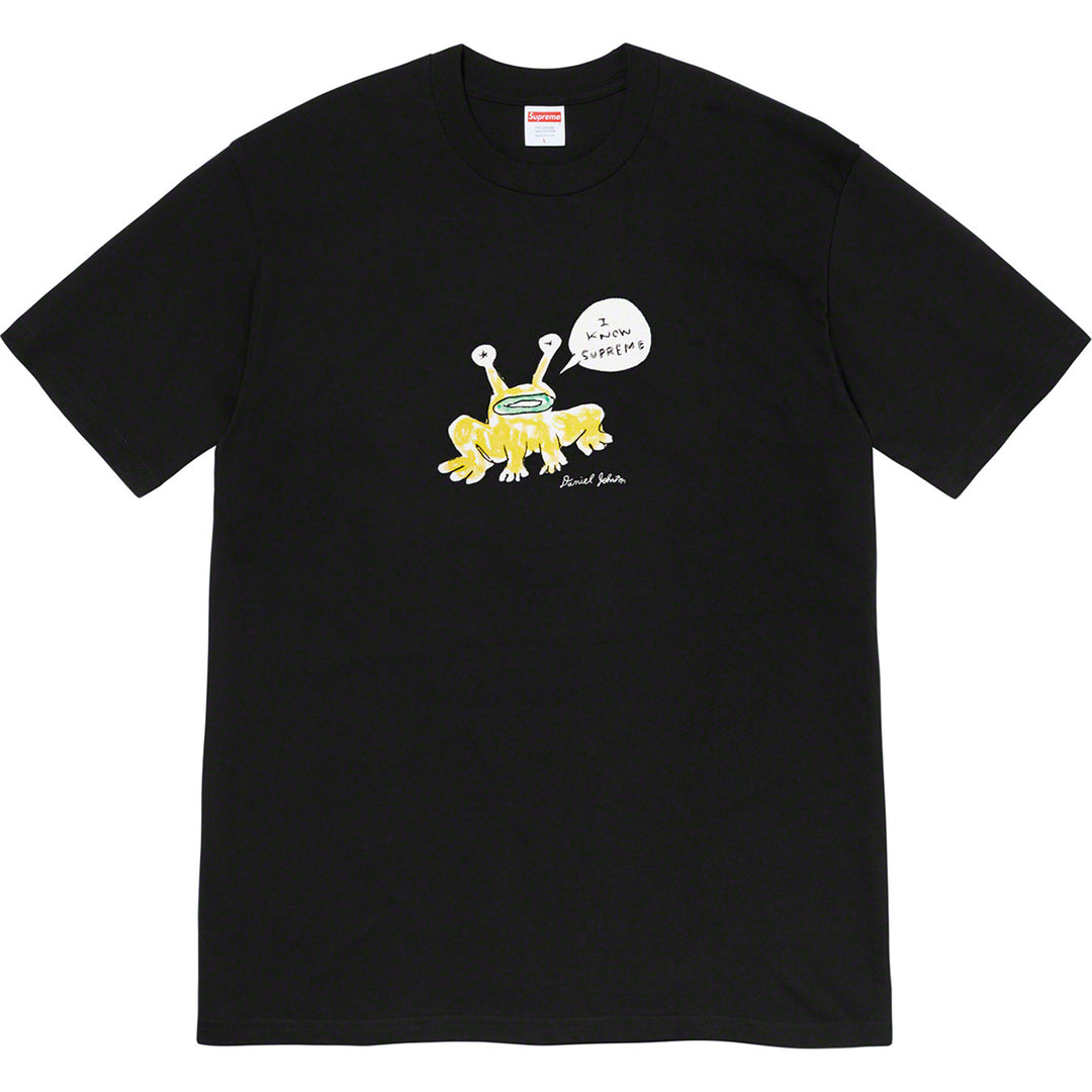 Supreme Daniel Johnston Frog Tee Black | Hype Vault Kuala Lumpur | Asia's Top Trusted High-End Sneakers and Streetwear Store