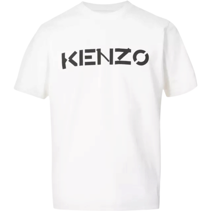 Kenzo Logo-Print Creweck Cotton-Jersey T-shirt (SS21) - Hype Vault 