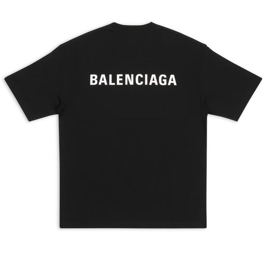 Balenciaga Badge Logo T-Shirt Black Medium Fit | Hype Vault Kuala Lumpur | Asia’s Destination for Luxury Streetwear, Sneakers, Collectibles and Accessories