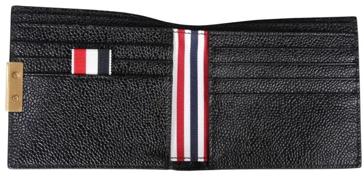 Thom Browne Billfold W/ Lock Detail In Pebble Grain Leather | Hype Vault Kuala Lumpur