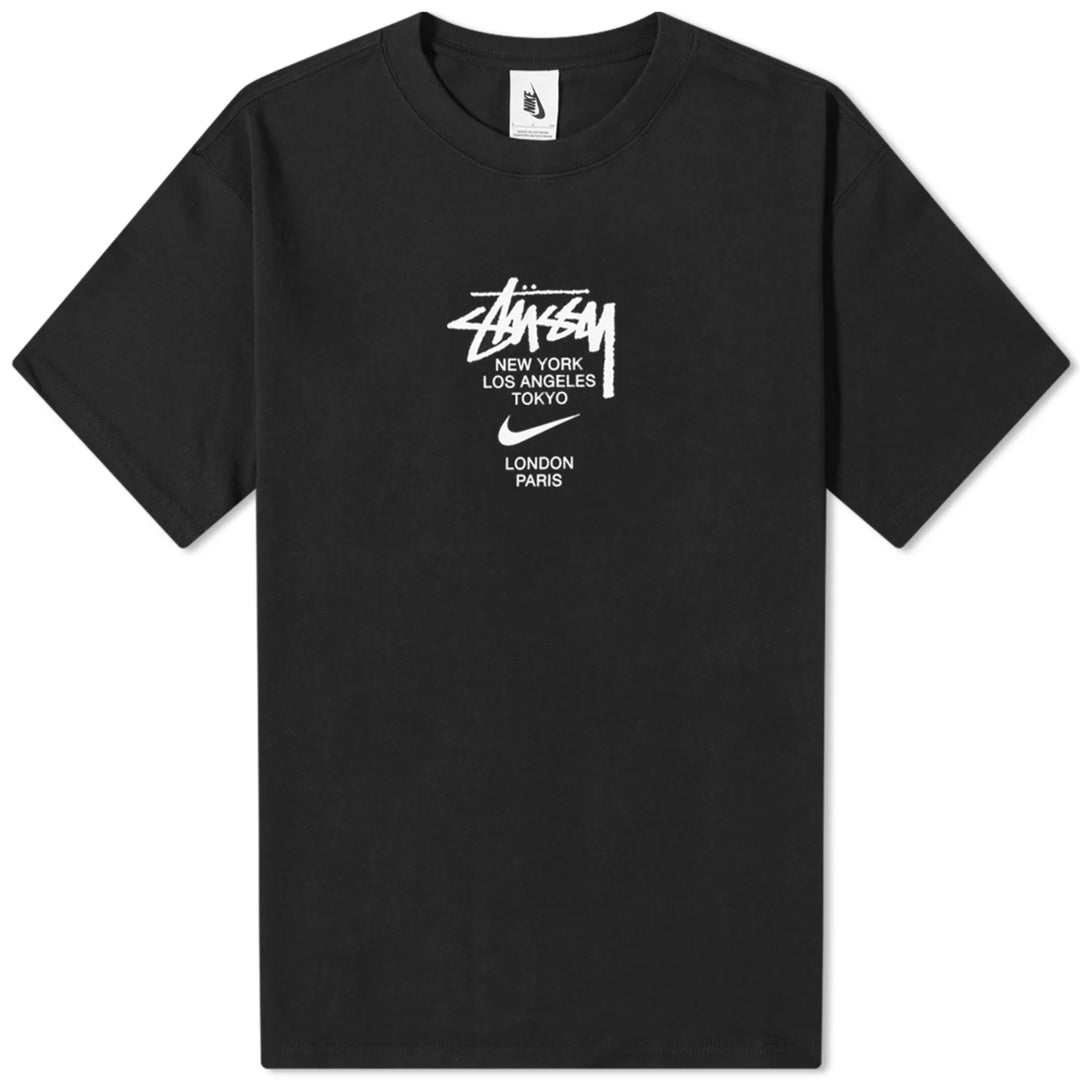 Nike x Stussy International Tee Black | Hype Vault