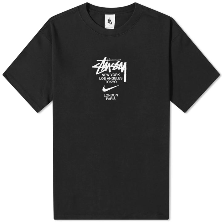 Nike x Stussy International Tee Black | Hype Vault