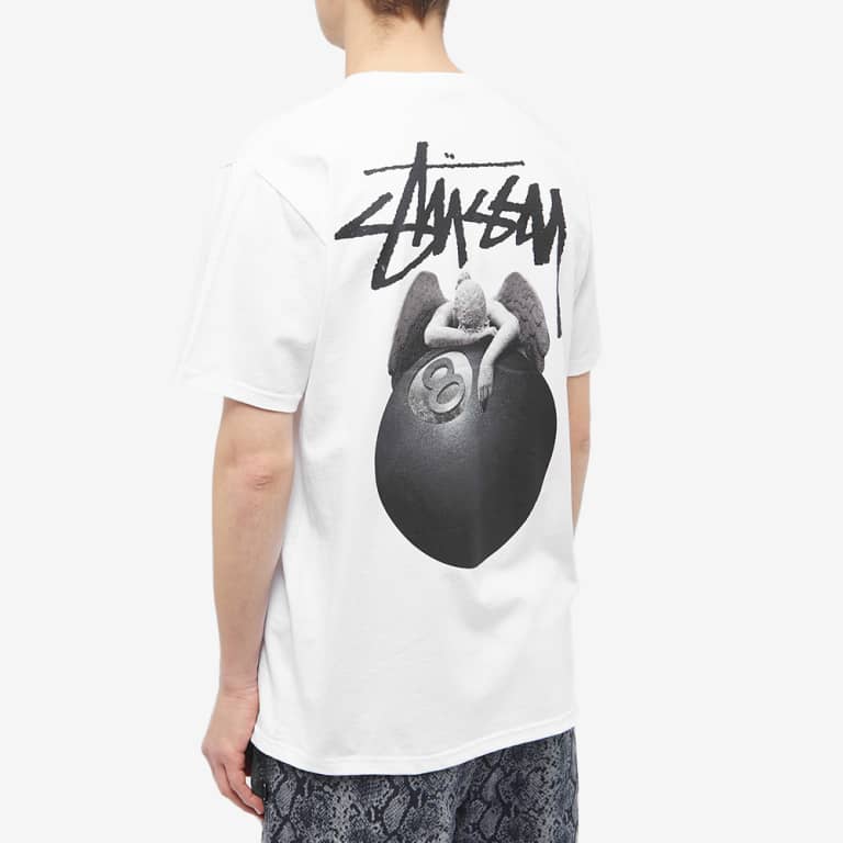 Stussy Angel Tee White | Hype Vault Kuala Lumpur | Asia's Top Trusted High-End Sneakers and Streetwear Store