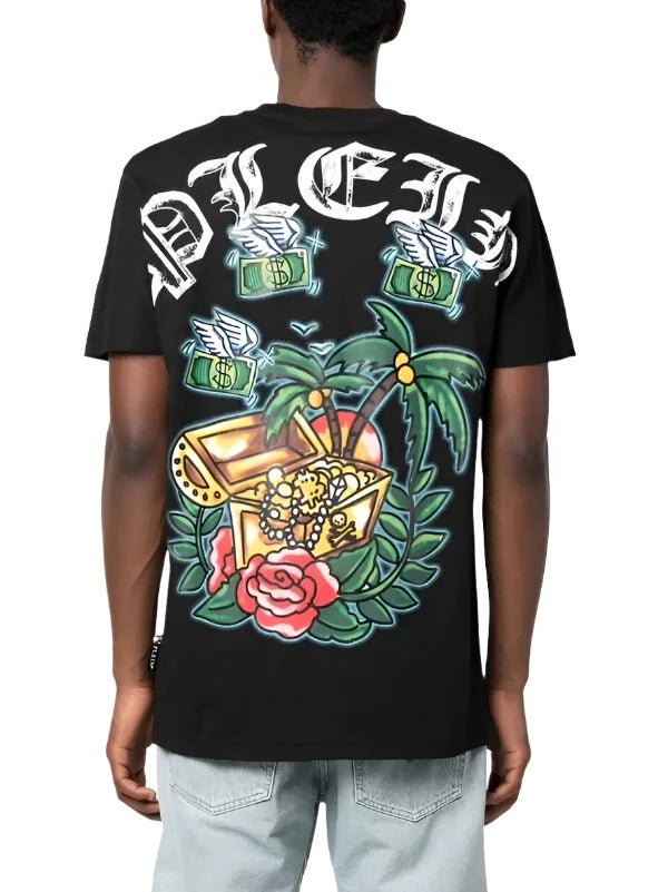 Philipp Plein Hawaii Pyre Graphic T-Shirt  | Hype Vault Kuala Lumpur