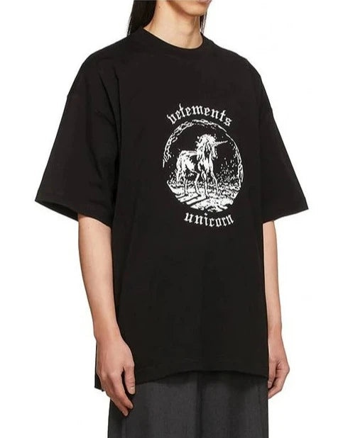 Vetements Double Unicorn T-Shirt Black | Hype Vault Kuala Lumpur