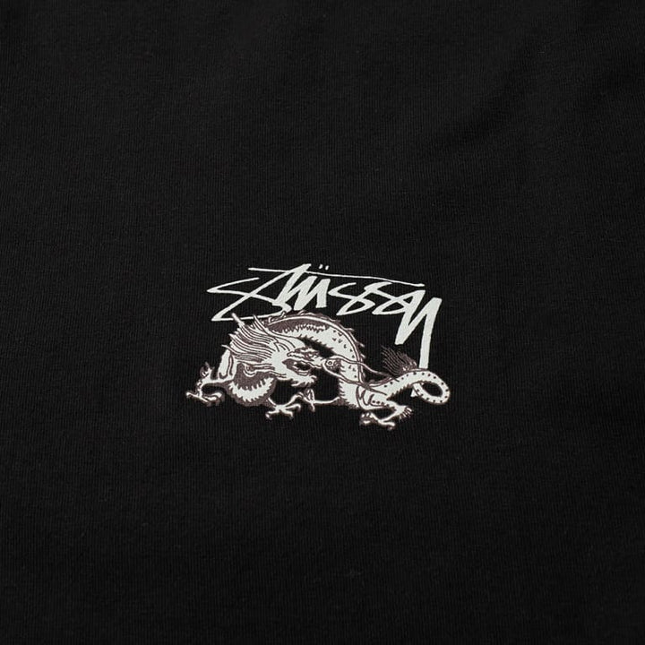 Stussy Dynasty Tee Black | Hype Vault Kuala Lumpur | Asia's Top Trusted High-End Sneakers and Streetwear Store | Guaranteed 100% authentic