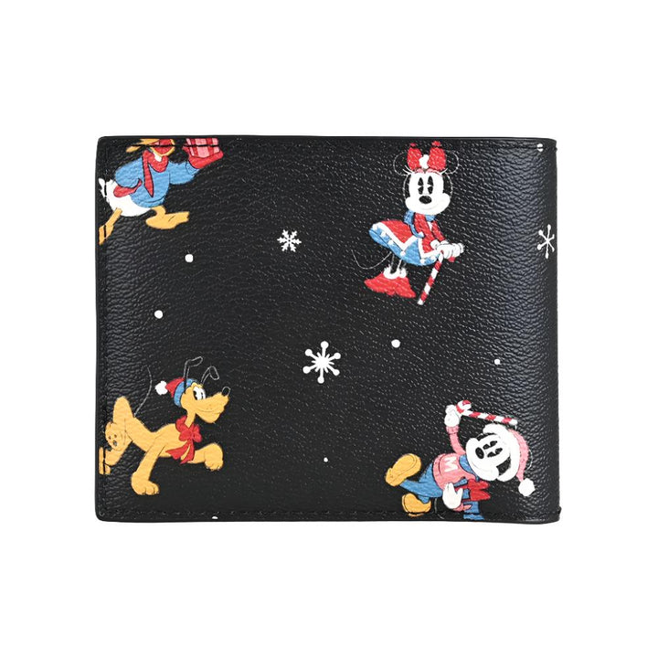 Disney X Coach Men's 3 In 1 Wallet With Holiday Print | Hype Vault