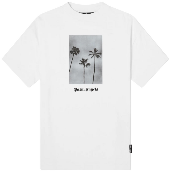 Palm Angels Palm Boulevard Logo T-Shirt Black White | Hype Vault Kuala Lumpur 