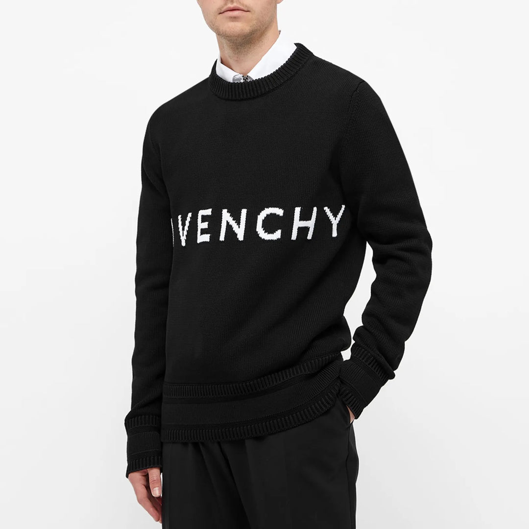 Givenchy 4G Logo Cotton Crew Knit Sweater | Hype Vault Kuala Lumpur