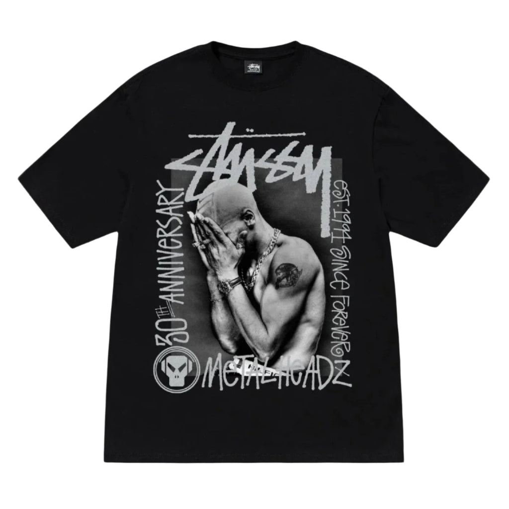 Stussy X Massive B 20th Anniversary Short Sleeve Shirt - Tops