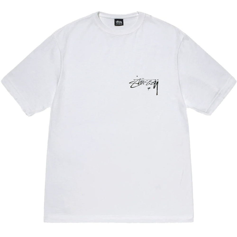 Stussy Mercury Tee White | Hype Vault Kuala Lumpur | Asia's Top Trusted High-End Sneakers and Streetwear Store