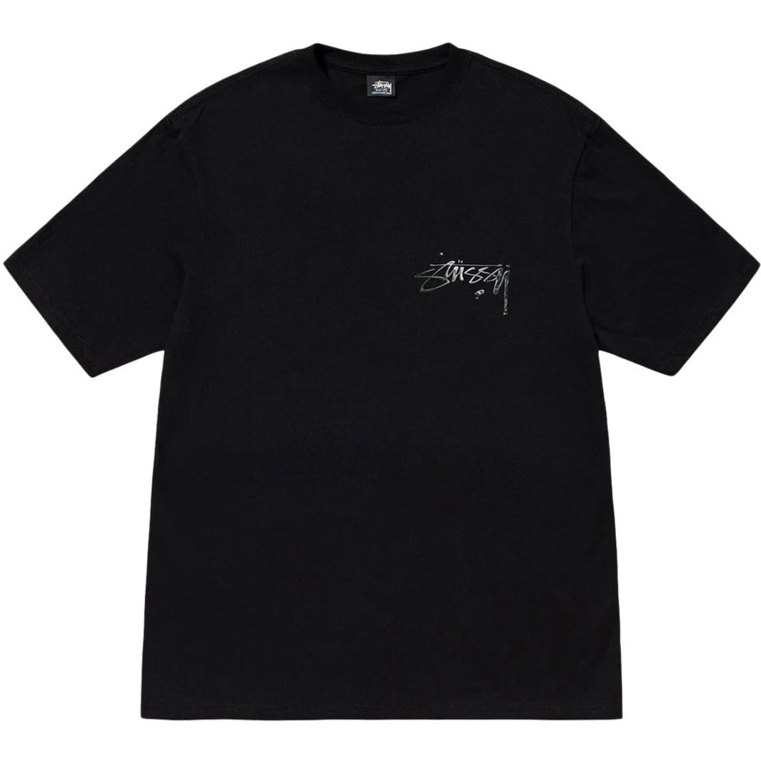 Stussy Mercury Tee Black | Hype Vault Kuala Lumpur | Asia's Top Trusted High-End Sneakers and Streetwear Store