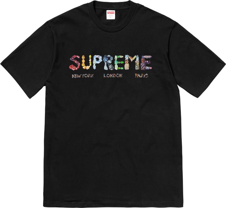Supreme Rocks Tee Black  | Hype Vault Kuala Lumpur | Asia's Top Trusted High-End Sneakers and Streetwear Store