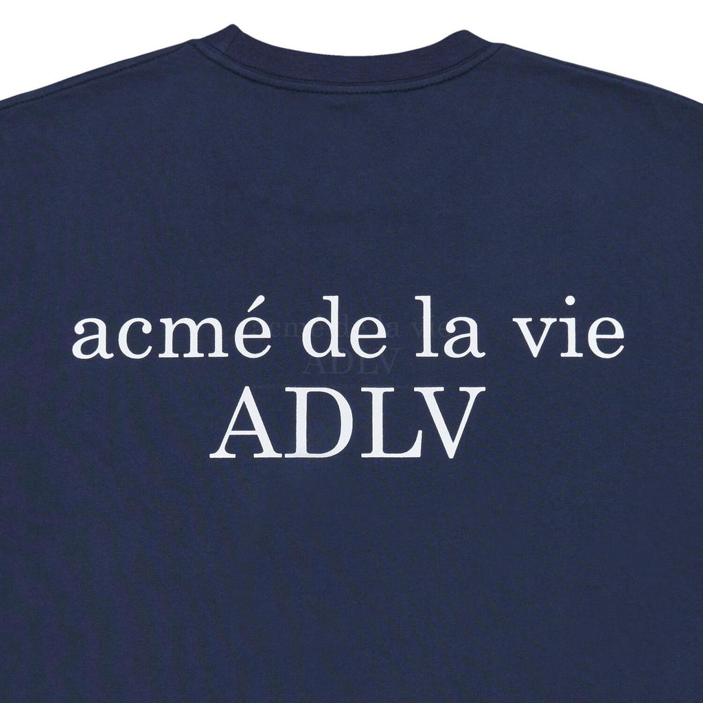 Acme De La Vie Basic Logo Season2 T-Shirt Navy
