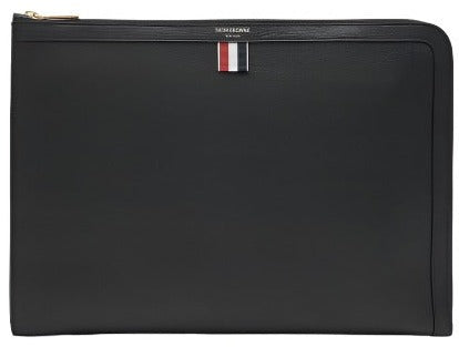 Thom Browne Pebbled Leather Document Gusset Folio | Hype Vault Kuala Lumpur