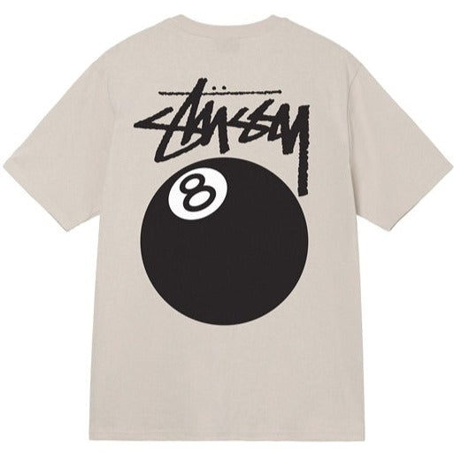 Stussy 8 Ball Tee Smoke | Hype Vault Kuala Lumpur | Asia's Top Trusted High-End Sneakers and Streetwear Store