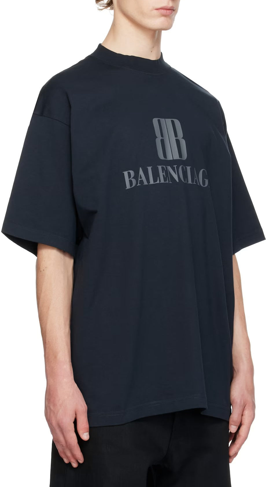 Balenciaga Black Nano BB T-Shirt