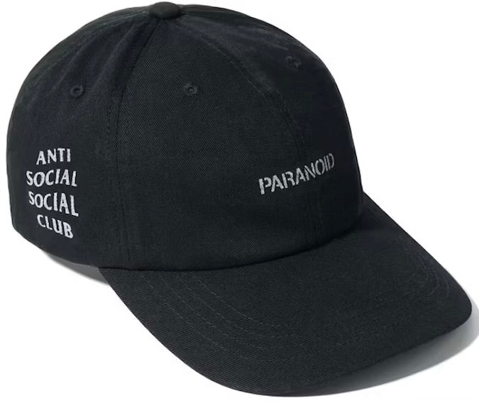 Anti Social Social Club x Undefeated Paranoid Black Cap | Hype Vault Kuala Lumpur
