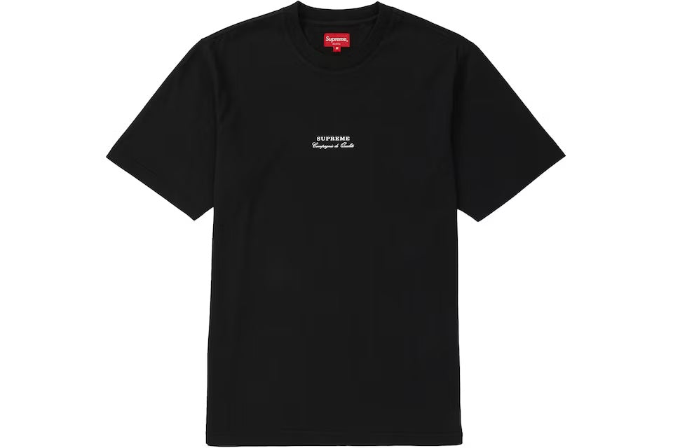 Supreme Qualite Tee Black | Hype Vault Kuala Lumpur | Asia's Top Trusted High-End Sneakers and Streetwear Store