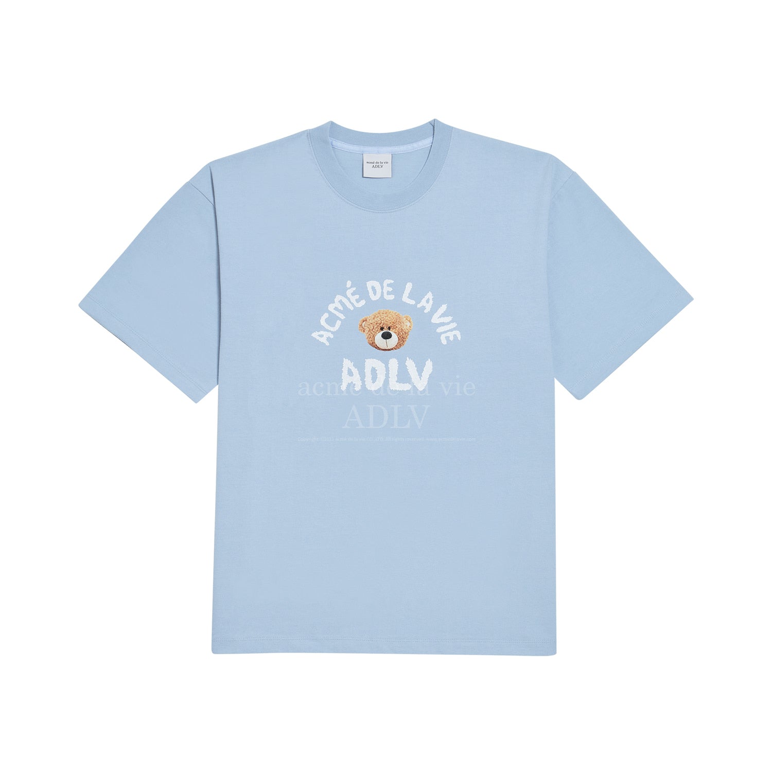 ★人気★acme' de la vie★TEDDY BEAR SHORT SLEEVE T-SHIR.T★ acmé de la vie ADLV TEDDY BEAR (BEAR DOLL) SHORT SLEEVE T