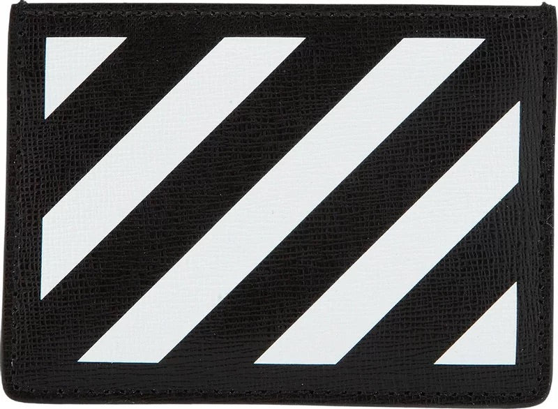 Off-White Diag Striped Card Holder | Hype Vault Kuala Lumpur